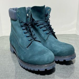 Timberland 6" Inch Blue Gum Nubuck Waterproof Premium Mens Size 15 New